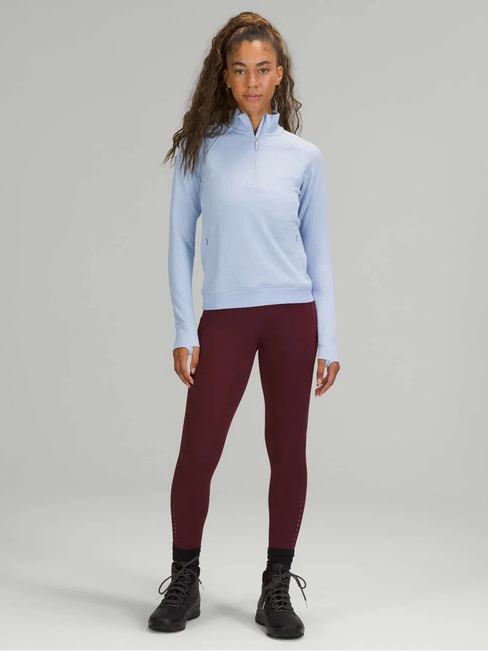 Lululemon Engineered Warmth Half Zip sweatshirt Sz: 8